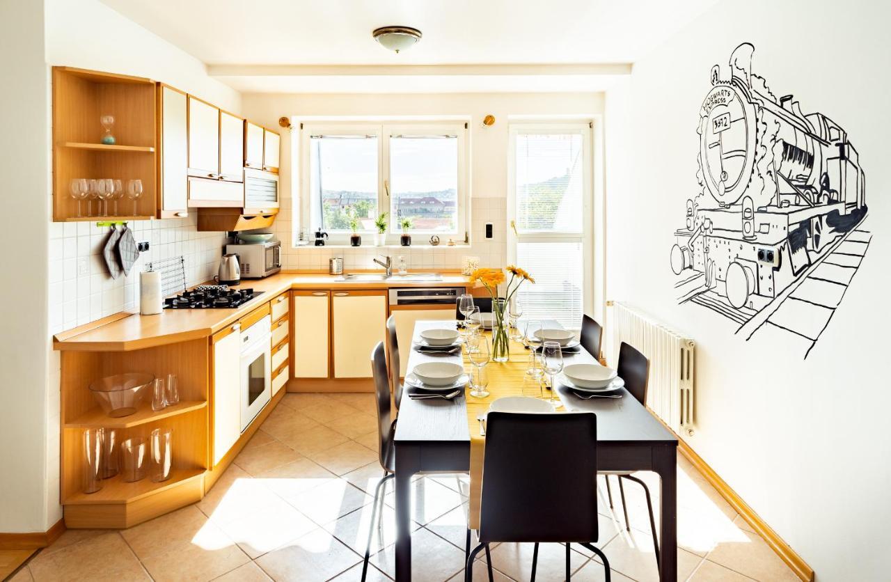 Apartamento 4br 3bath Balcony Harry Potter Penthouse Praga
