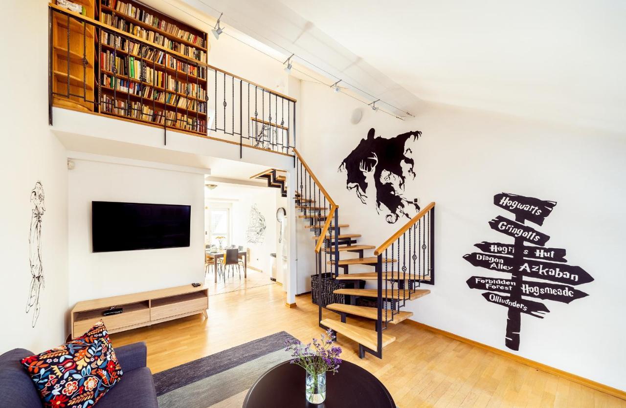 4br 3bath Balcony Harry Potter Penthouse Praga